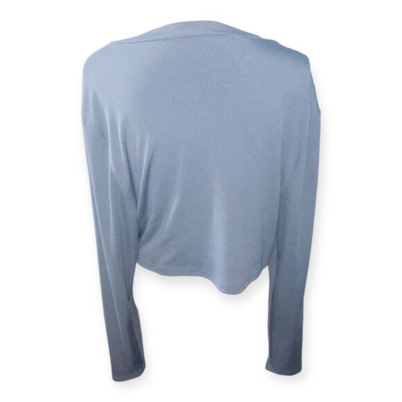 Blue-Grey Long Sleeve Shirt - Picture 4 of 5